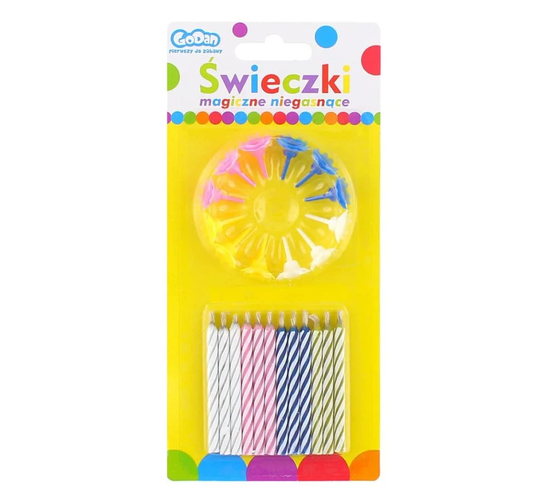 Świeczki które nie gasną – magiczna zabawa na każdym przyjęciu